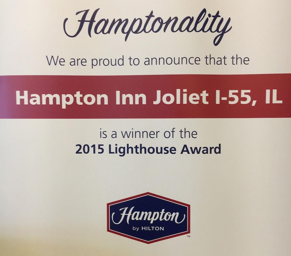 Hampton Inn Joliet/I-55 Exteriör bild